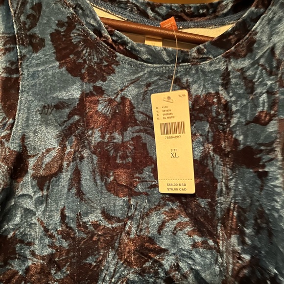 NWT Anthropologie Pilcro Velveteen Racerback Tank - Picture 5 of 7